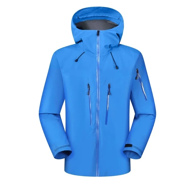 Fashion ARC 1:1 Three Layer Outdoor Waterproof Jacket For Men GORE SV Male Casual Lightweight Hiking Jackets - Image 7