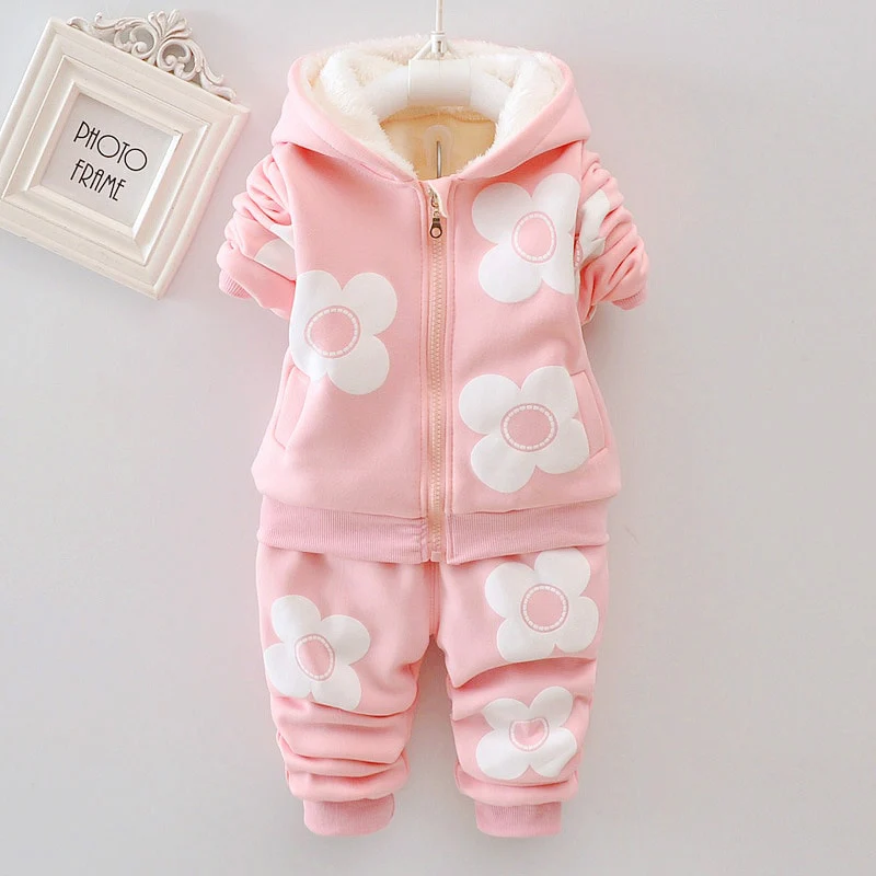 Fashion Baby Boys Clothes Autumn Winter Warm Baby Girls Clothes Kids 3pcs Outfits Suit Newborn Baby Clothes Infant Clothing Sets - Image 11