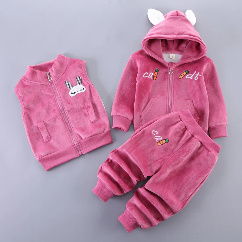 Fashion Baby Boys Clothes Autumn Winter Warm Baby Girls Clothes Kids 3pcs Outfits Suit Newborn Baby Clothes Infant Clothing Sets - Image 16