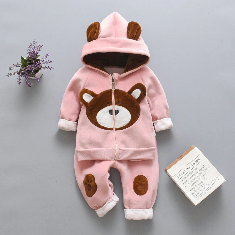 Fashion Baby Boys Clothes Autumn Winter Warm Baby Girls Clothes Kids 3pcs Outfits Suit Newborn Baby Clothes Infant Clothing Sets - Image 19