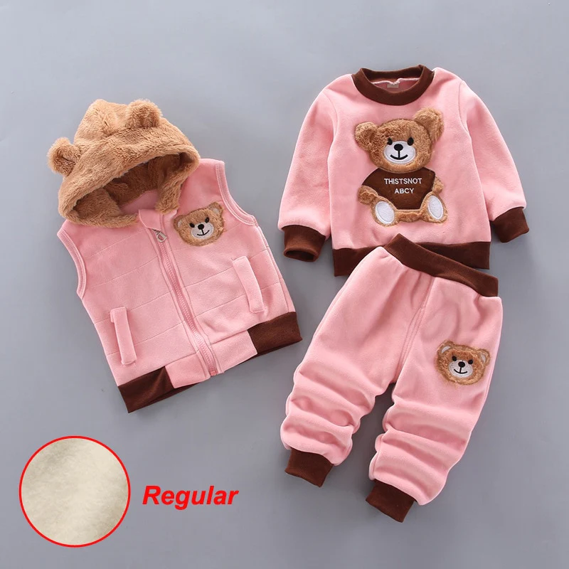 Fashion Baby Boys Clothes Autumn Winter Warm Baby Girls Clothes Kids 3pcs Outfits Suit Newborn Baby Clothes Infant Clothing Sets - Image 27