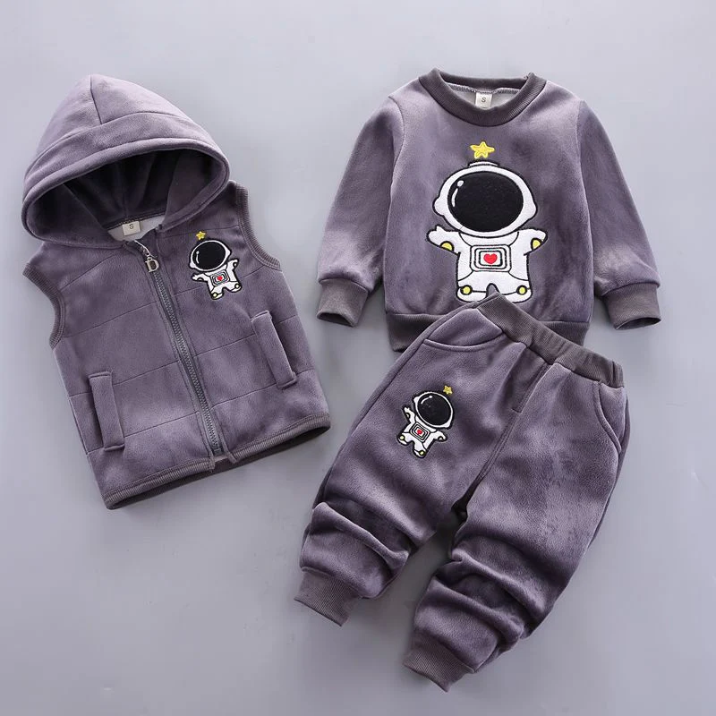 Fashion Baby Boys Clothes Autumn Winter Warm Baby Girls Clothes Kids 3pcs Outfits Suit Newborn Baby Clothes Infant Clothing Sets - Image 9