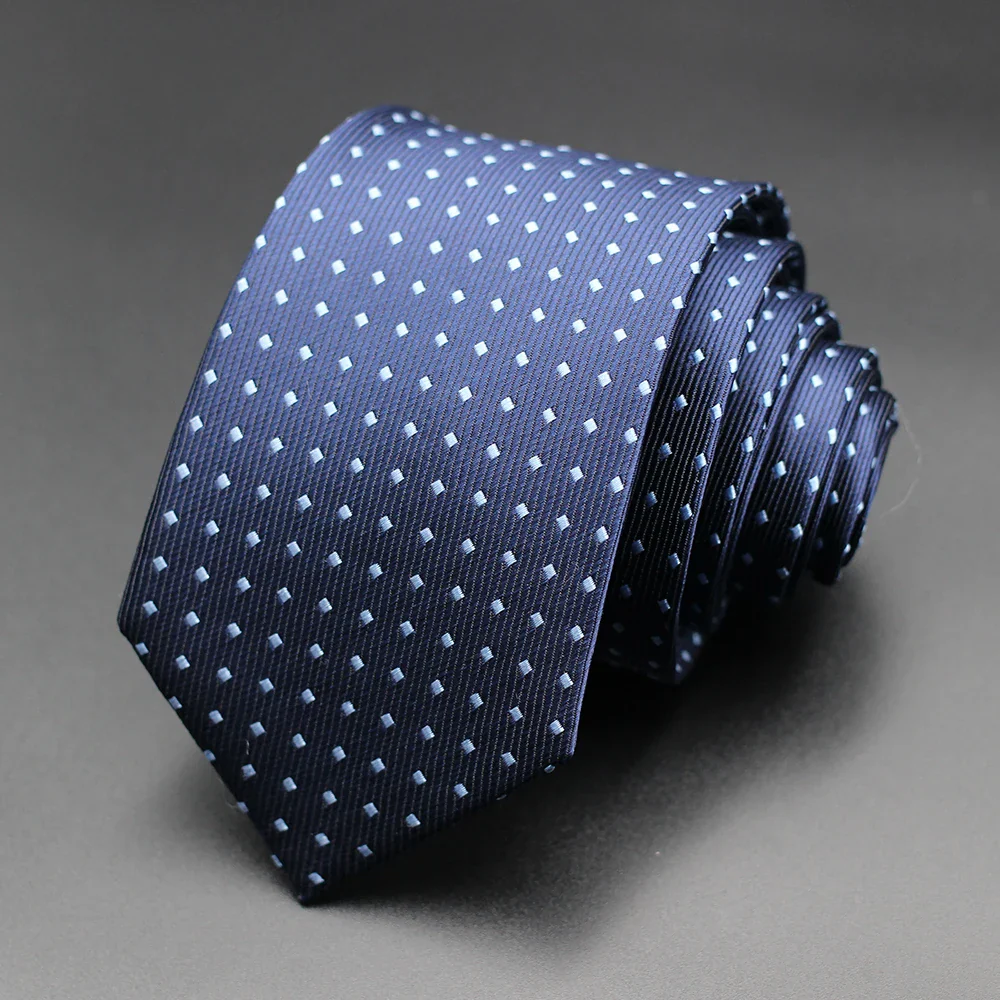 Fashion Casual Blue Red Yellow Floral Polka Dot Necktie For Men Business Gift Wedding formal Neck Ties Accessories - Image 12