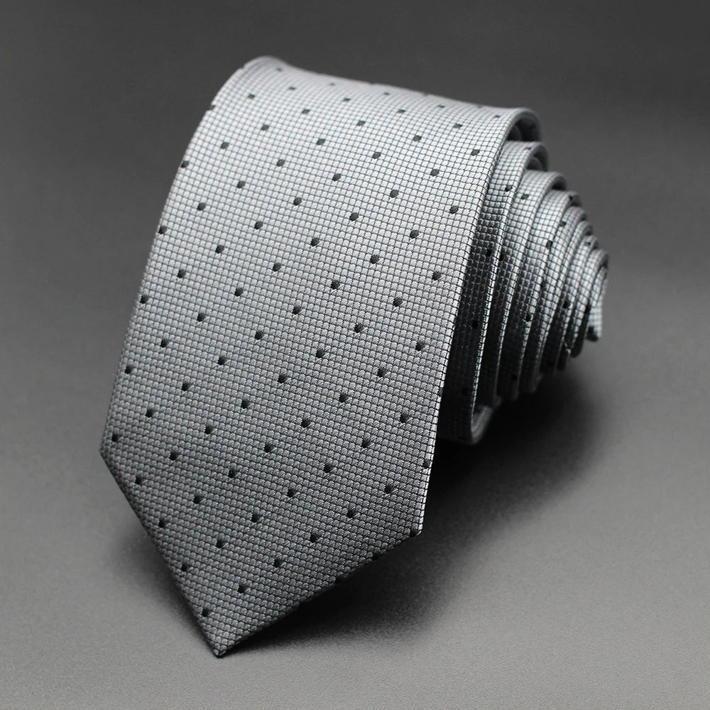Fashion Casual Blue Red Yellow Floral Polka Dot Necktie For Men Business Gift Wedding formal Neck Ties Accessories - Image 26