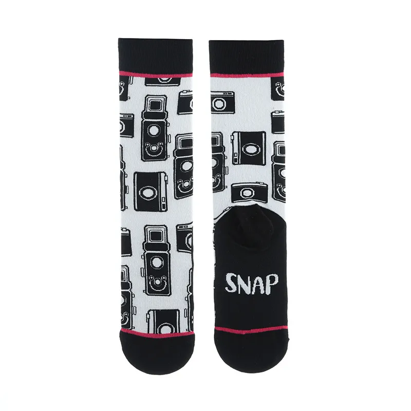 Fashion Colorful Autumn Winter Stocking Women's Socks Plant Hedgehog Slothsi Cotton Socks Personality Straight Trendy Socks - Image 16