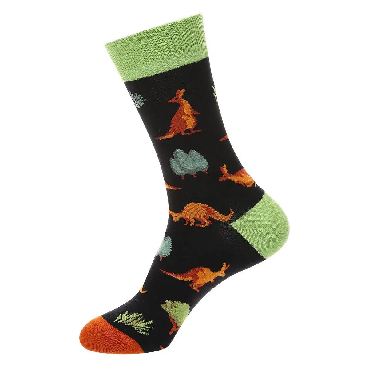 Fashion Colorful Autumn Winter Stocking Women's Socks Plant Hedgehog Slothsi Cotton Socks Personality Straight Trendy Socks - Image 24