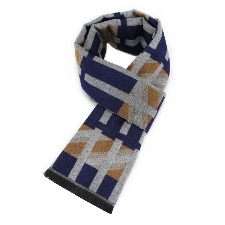Fashion Design Casual Scarves Winter Women  Men's Thicken Cashmere Scarf Luxury Brand High Quality Warm Scarves Men - Image 8