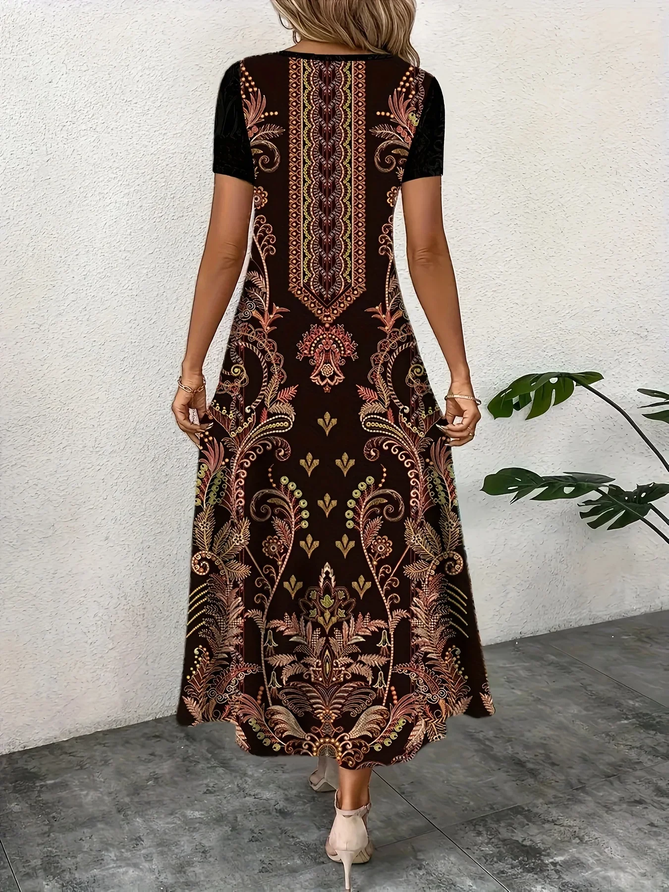 Fashion Elegant Women Dress Loose Casual Dress Women Dress New Temperament - Image 2