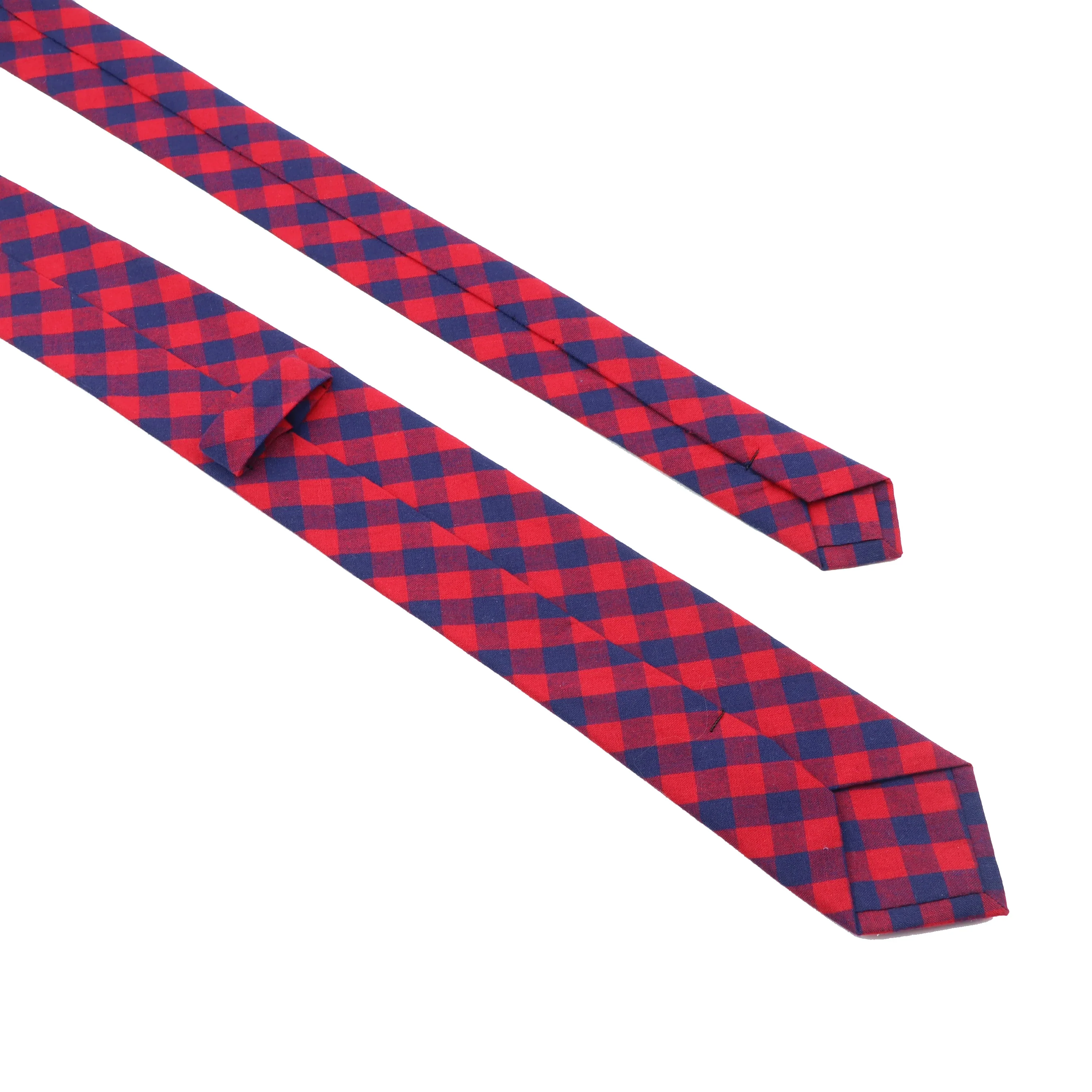 Fashion Plaid Tie For Men Women Colorful Skinny Cotton Necktie For Wedding Bussiness Casual Man's Neckties Suits Flower Cravat - Image 3