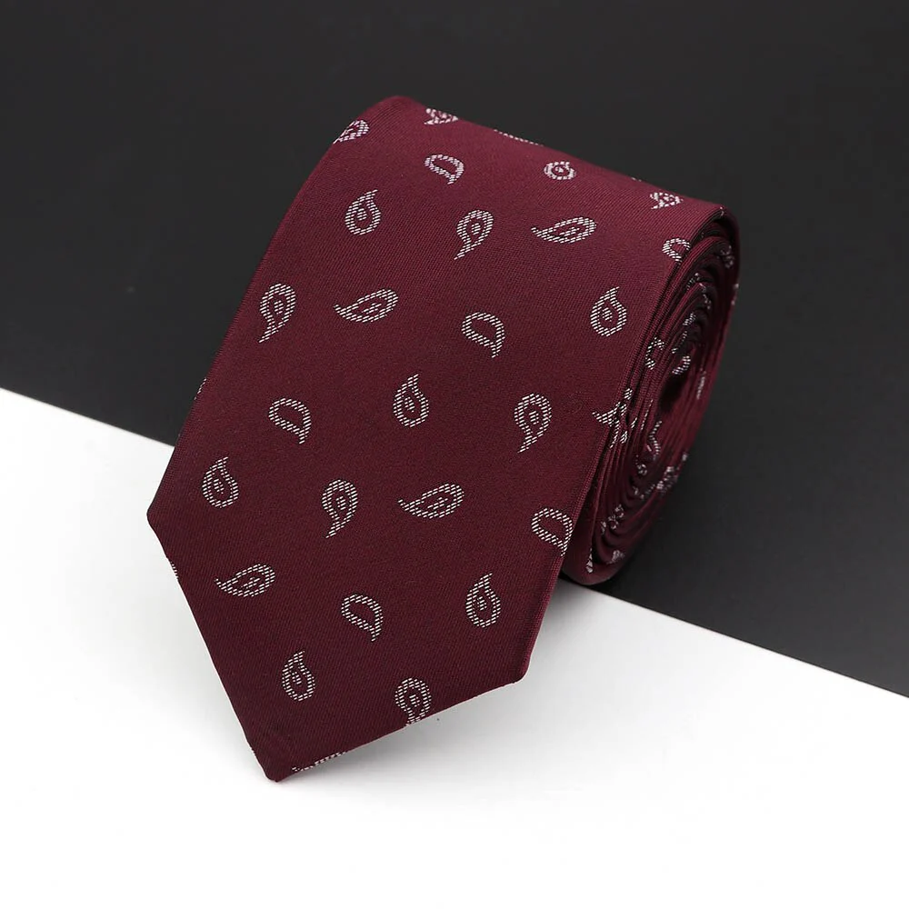 Fashion Polyester Necktie For Men Business Meeting Gravatas Homens Men's Formal 7cm Slim Striped Solid Tie Shirt Accessories Lot - Image 30