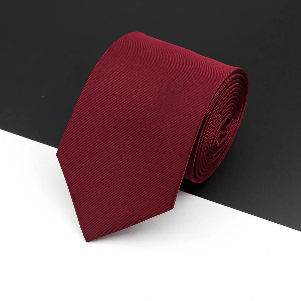 Fashion Polyester Necktie For Men Business Meeting Gravatas Homens Men's Formal 7cm Slim Striped Solid Tie Shirt Accessories Lot - Image 40