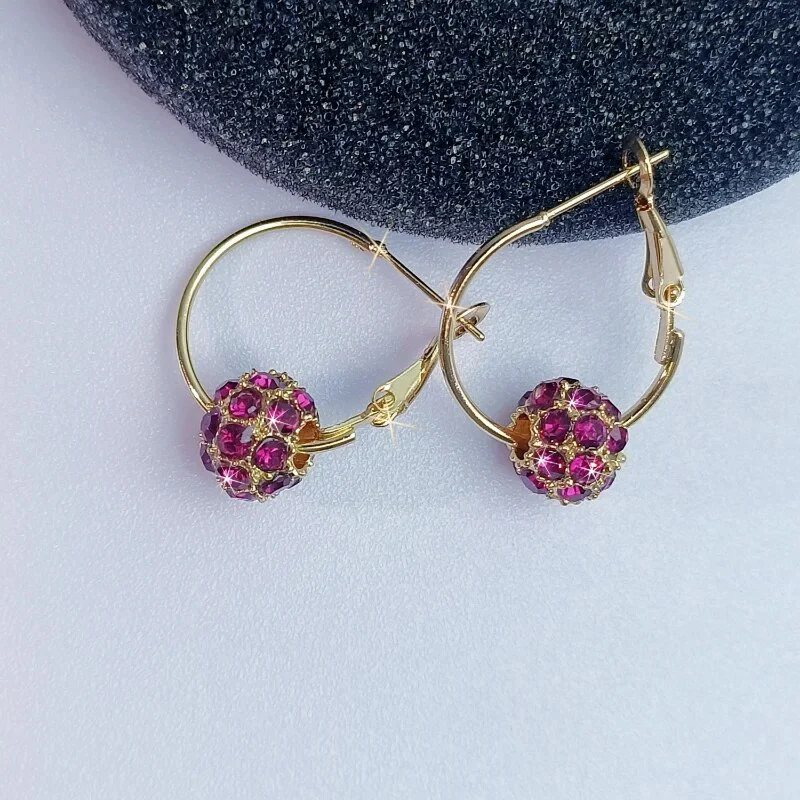 Fashion Trend Earrings Zircon Pendant Earrings Shiny Earrings for Women's Wedding Betrothal Bride Jewelry Birthday Gift - Image 4
