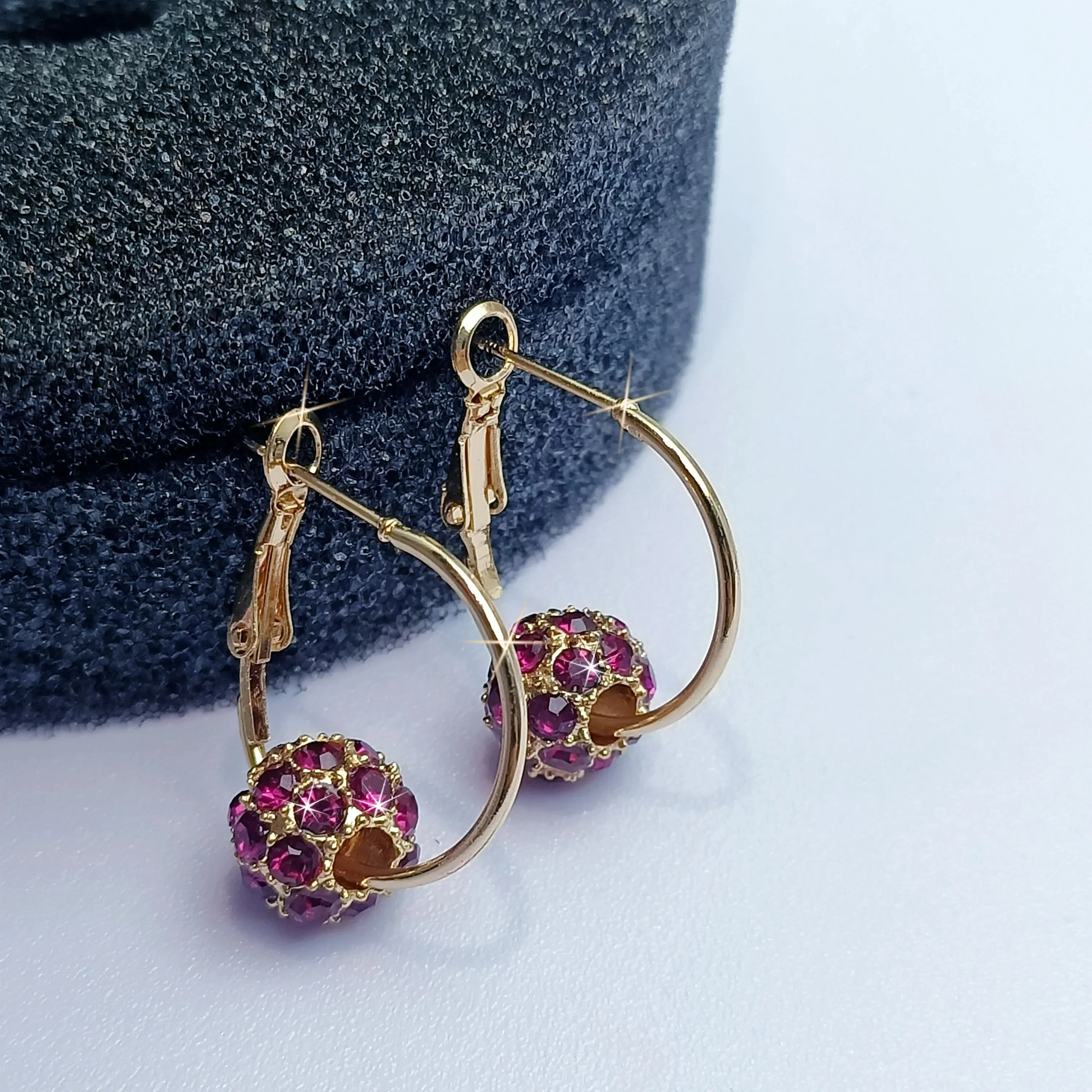 Fashion Trend Earrings Zircon Pendant Earrings Shiny Earrings for Women's Wedding Betrothal Bride Jewelry Birthday Gift - Image 9