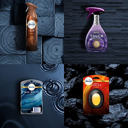 Febreze Air Fresheners, Room Spray Air Freshener, Bathroom Spray, Mountain Scent Air Effects, 8.8 oz. Can, Pack of 3 - Image 3