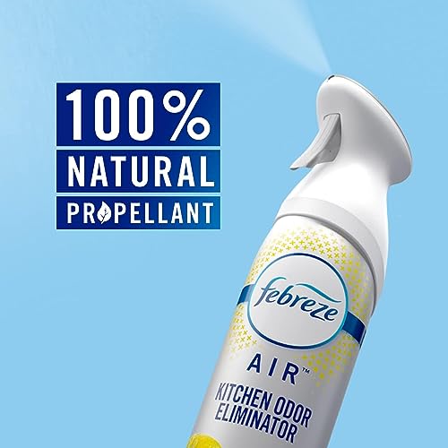 Febreze Room Air Fresheners, Home & Kitchen Room Fresheners, Air Freshener Spray, Odor Fighter Air Freshener for Home, Fresh Lemon Scent, 8.8 oz. Aerosol Can (Pack of 3) - Image 4