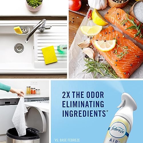 Febreze Room Air Fresheners, Home & Kitchen Room Fresheners, Air Freshener Spray, Odor Fighter Air Freshener for Home, Fresh Lemon Scent, 8.8 oz. Aerosol Can (Pack of 3) - Image 6
