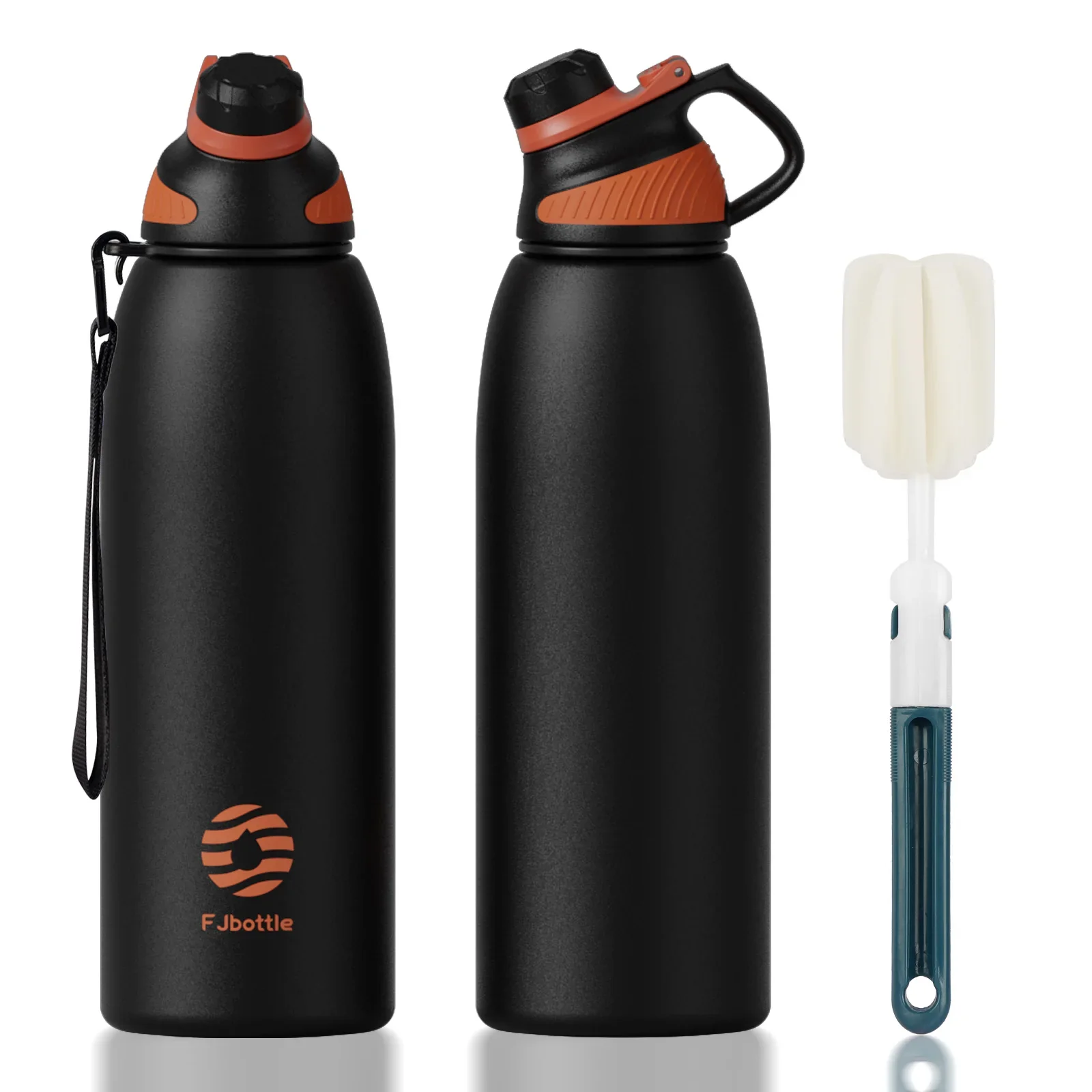 FEIJIAN-Stainless Steel Thermo Bottle with Magnetic Lid, Insulated Vacuum Flask, Outdoor Sport Water Bottle, Keep Cold, 1500ml - Image 13