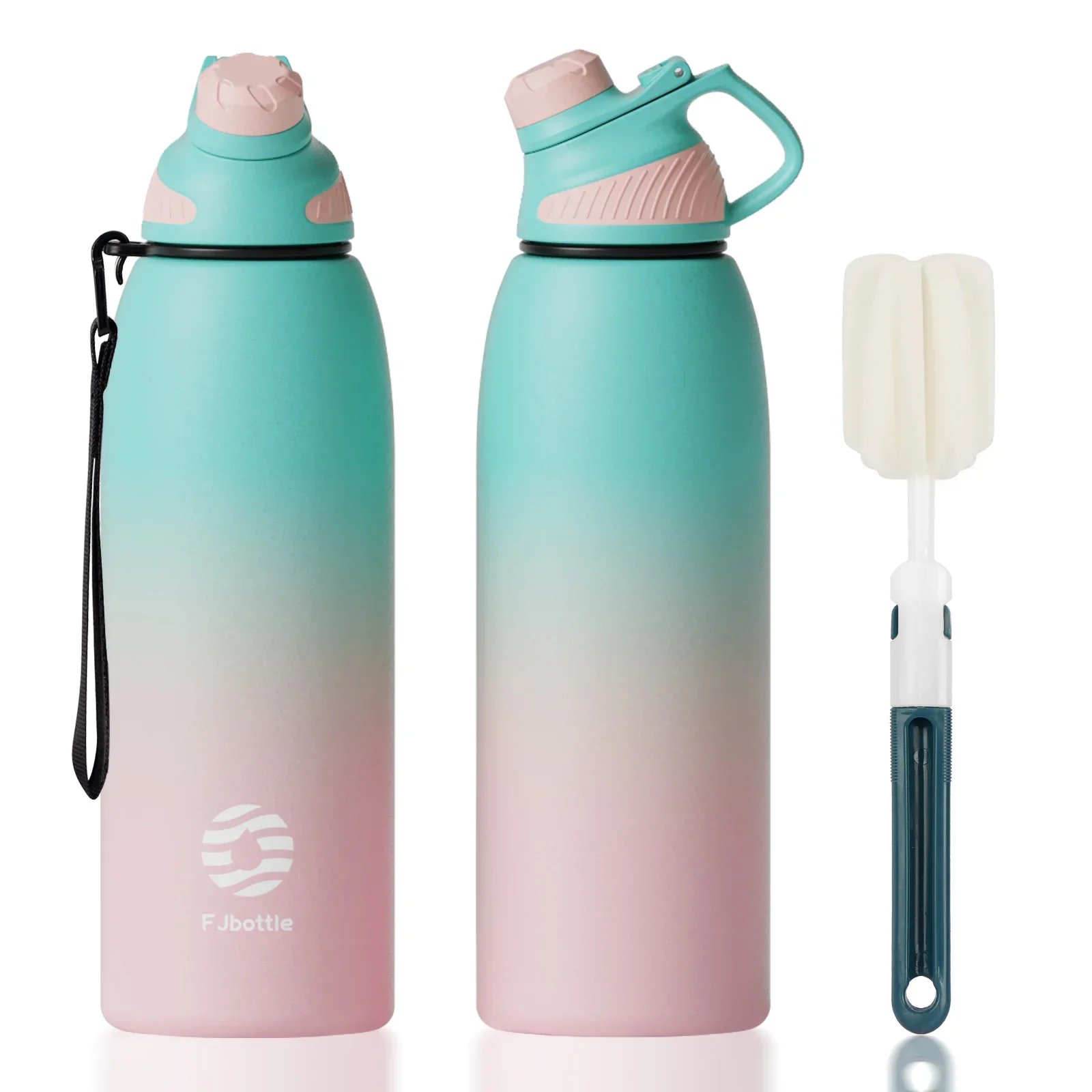 FEIJIAN-Stainless Steel Thermo Bottle with Magnetic Lid, Insulated Vacuum Flask, Outdoor Sport Water Bottle, Keep Cold, 1500ml - Image 15