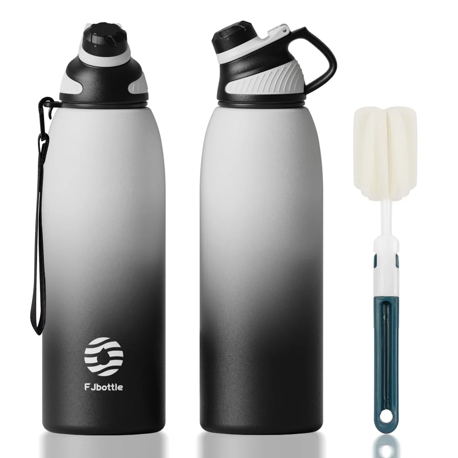 FEIJIAN-Stainless Steel Thermo Bottle with Magnetic Lid, Insulated Vacuum Flask, Outdoor Sport Water Bottle, Keep Cold, 1500ml - Image 16