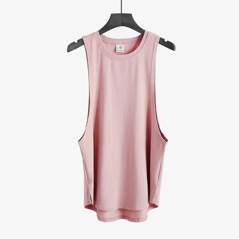 Fitness clothing blank sleeveless shirt mens gym stringer tank top bodybuilding tanktop men sportwear undershirt fashion vest - Image 9
