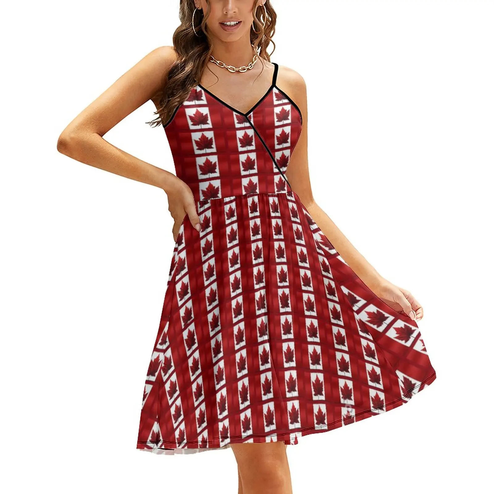 Flags of Jamaica Casual Dress Holiday Spaghetti Straps Black Green Aesthetic Dresses Ladies Night Club Graphic Vestidos - Image 18