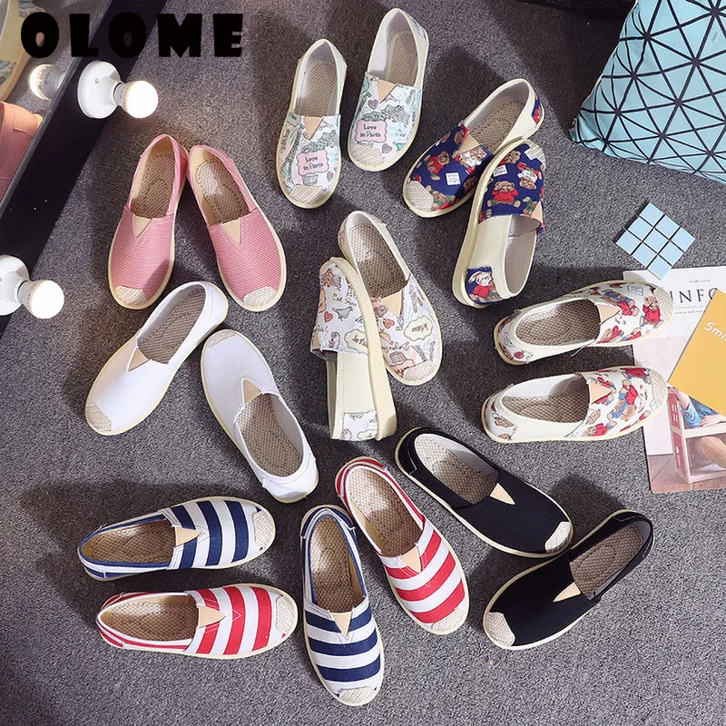 Flat Shoes Women Sneakers Women 2019 Spring New Casual Single Lazy Shoes Female Fisherman Female Ladies Shoes Espadrilles - Image 19
