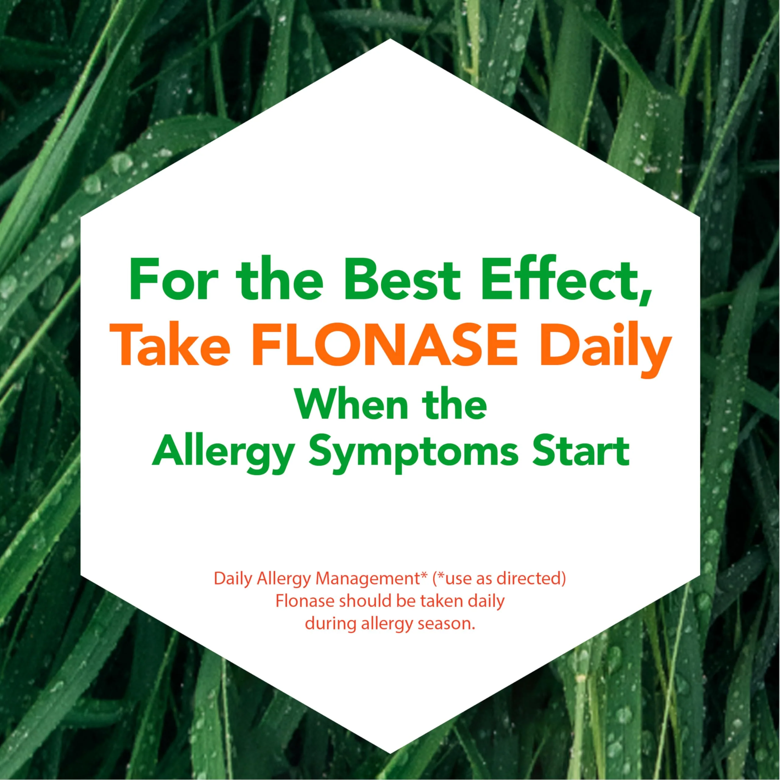 Flonase Allergy Relief Nasal Spray, 24 Hour Non Drowsy Allergy Medicine, Metered Nasal Spray - 144 Sprays (Pack of 2) + Pack of Tissues- Fall and Seasonal Allergy Relief - Image 4