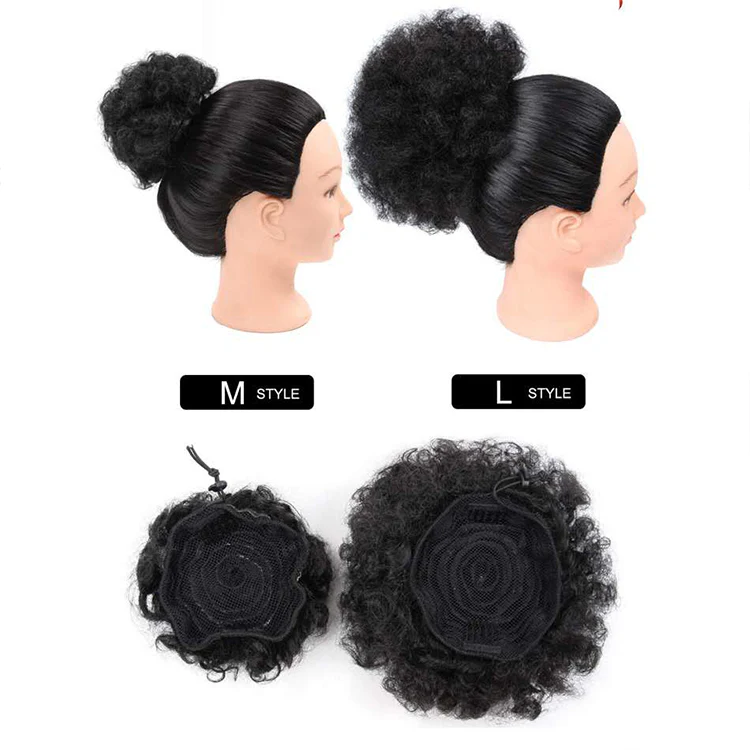 Flower bud meatball head wig wig - Image 2
