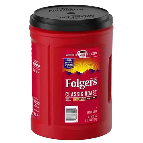 Folger Classic Roast Ground Coffee (43.5 oz.) - Pack of 1 - Image 2