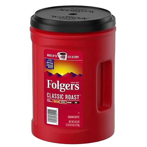 Folger Classic Roast Ground Coffee (43.5 oz.) - Pack of 1 - Image 3