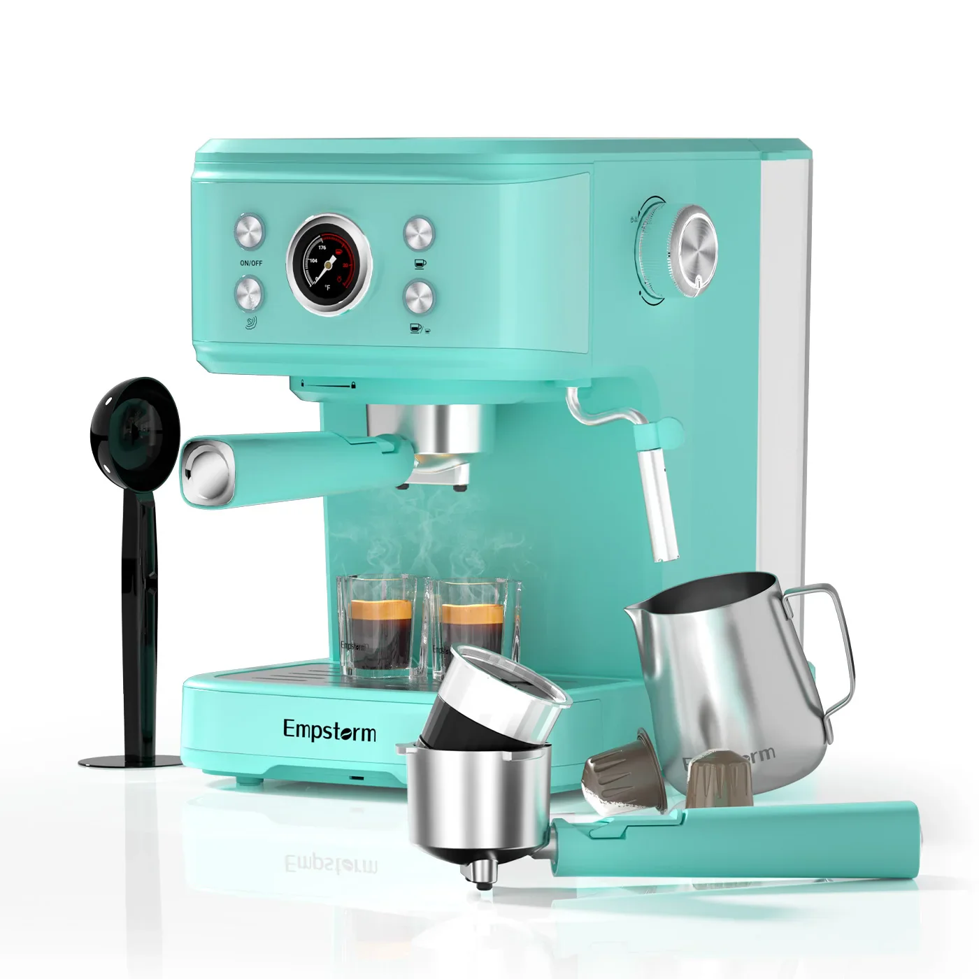 For Empstorm High Quality Commercial Espresso Coffee Roaster Machine Electric Home 3 in 1 with for Nespresso Capsules for Hotels