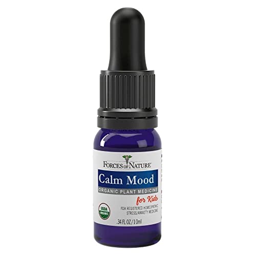 Forces of Nature – Kids Calm Mood Certified Organic (10ml), Non-GMO, Naturally Ease Mood Swings, Irritability, Anxiety, Stress and Worry Formula for Children. Homeopathic, Alcohol, Sugar & Dye Free - Image 8