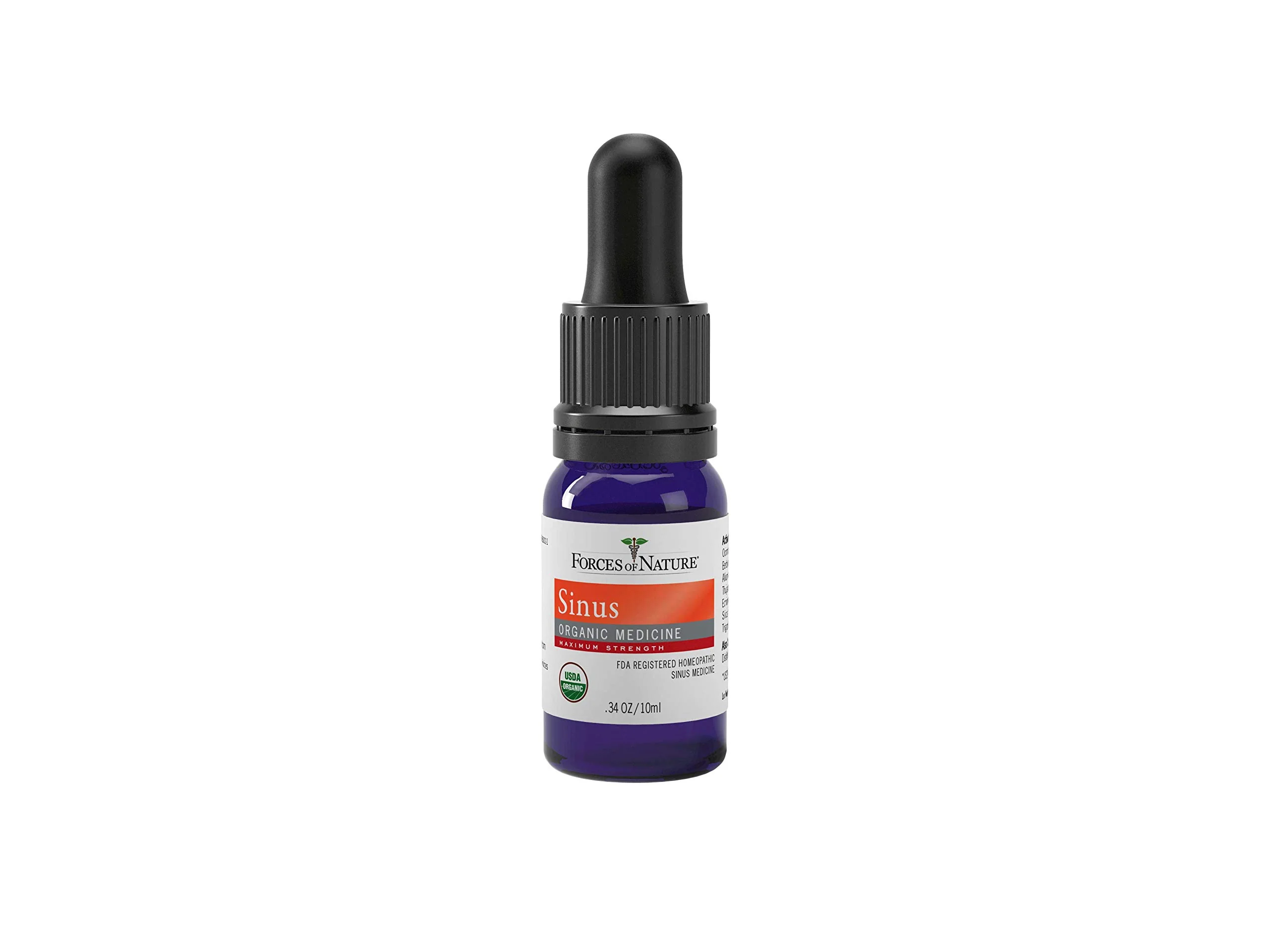 Forces of Nature - Natural Organic Sinus Maximum Strength Medicine (10ml) Non Drowsy, Non Addictive, Non GMO -Fight Congestion, Sinus Pressure, Pain, Sneezing and Runny Nose, Promote Sinus Health - Image 5