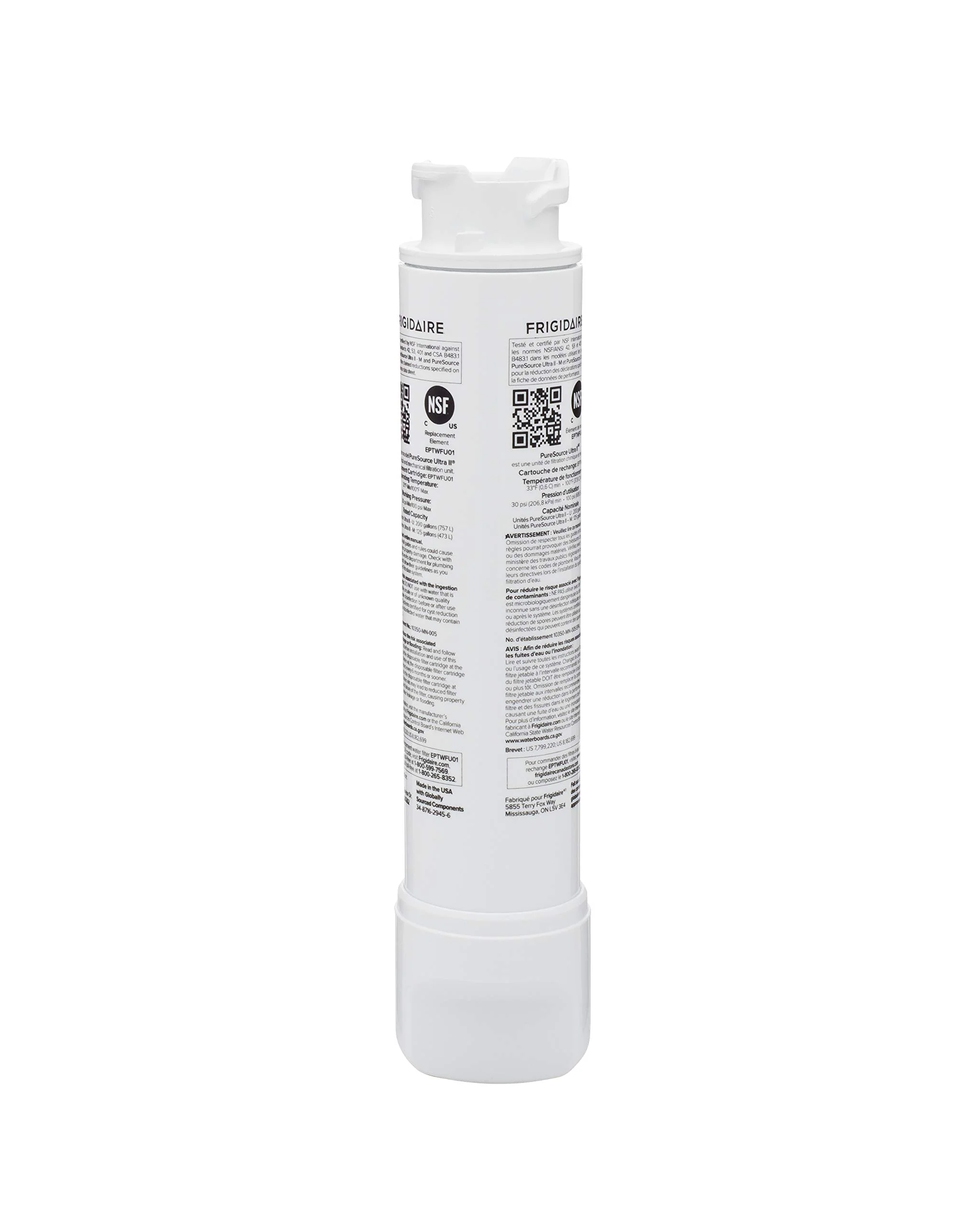 Frigidaire EPTWFU01 Water Filtration Filter, 1 Count, White - Image 7