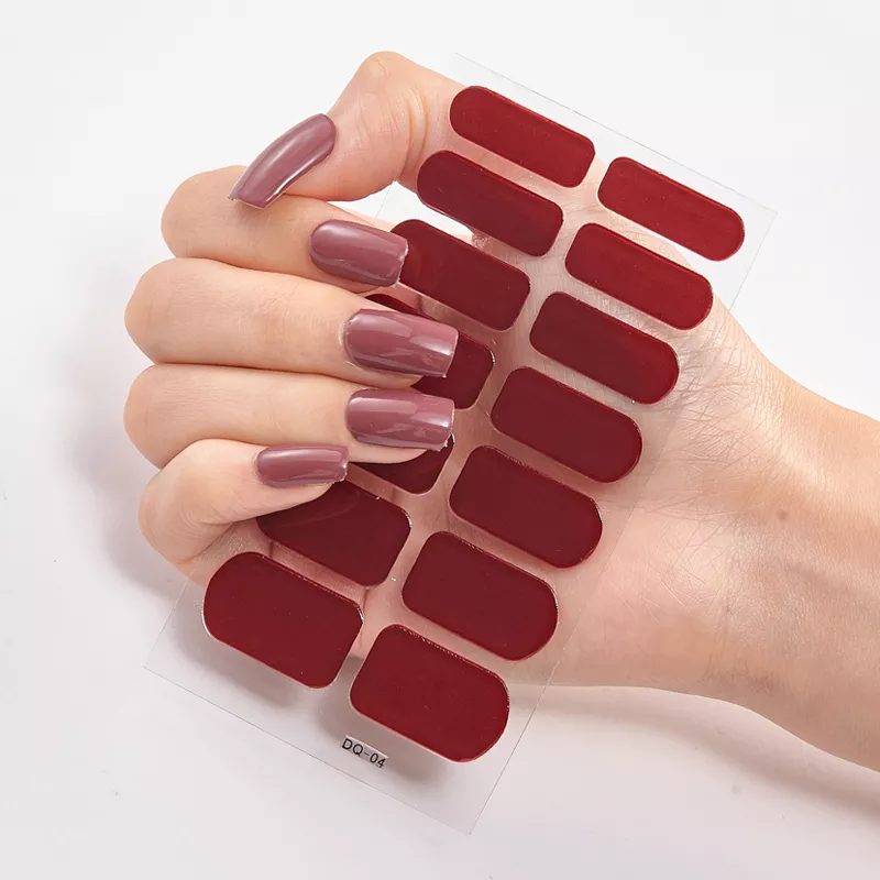 Full Cover Nail Stickers Designer Nail Decals Fashion Five Sorts 0f Nail Stickers  Nail Sticker set Nail Decoration Nail Strips - Image 11