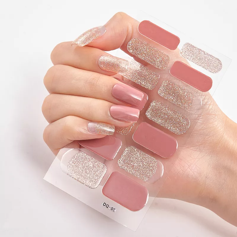 Full Cover Nail Stickers Designer Nail Decals Fashion Five Sorts 0f Nail Stickers  Nail Sticker set Nail Decoration Nail Strips - Image 12