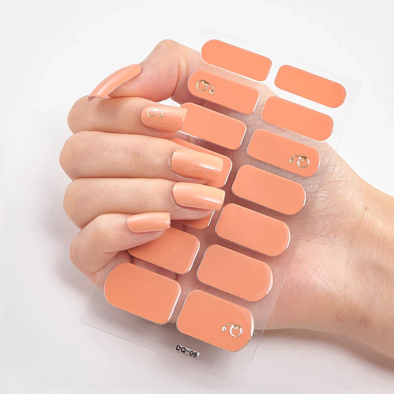 Full Cover Nail Stickers Designer Nail Decals Fashion Five Sorts 0f Nail Stickers  Nail Sticker set Nail Decoration Nail Strips - Image 15