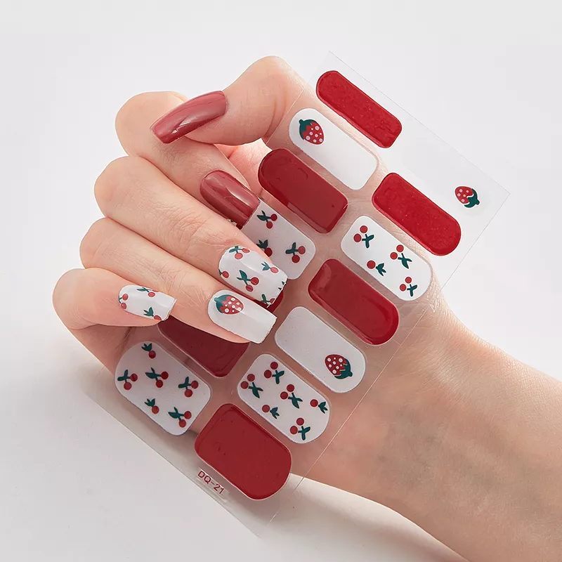 Full Cover Nail Stickers Designer Nail Decals Fashion Five Sorts 0f Nail Stickers  Nail Sticker set Nail Decoration Nail Strips - Image 27