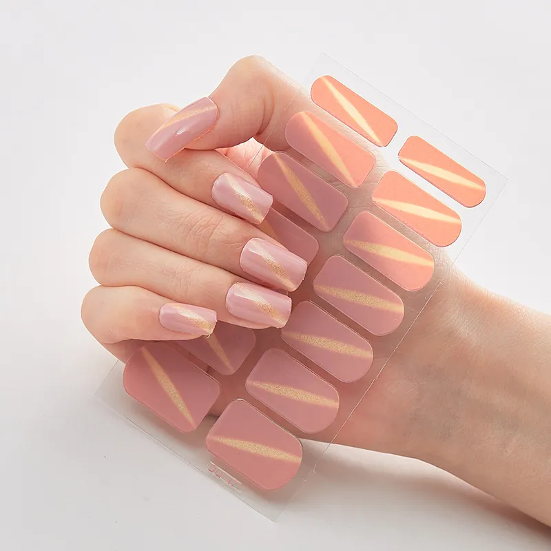 Full Cover Nail Stickers Designer Nail Decals Fashion Five Sorts 0f Nail Stickers  Nail Sticker set Nail Decoration Nail Strips - Image 50