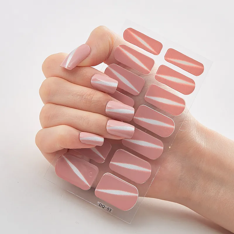 Full Cover Nail Stickers Designer Nail Decals Fashion Five Sorts 0f Nail Stickers  Nail Sticker set Nail Decoration Nail Strips - Image 56