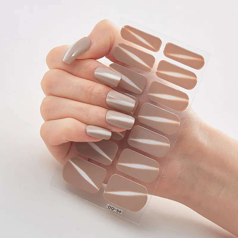 Full Cover Nail Stickers Designer Nail Decals Fashion Five Sorts 0f Nail Stickers  Nail Sticker set Nail Decoration Nail Strips - Image 57