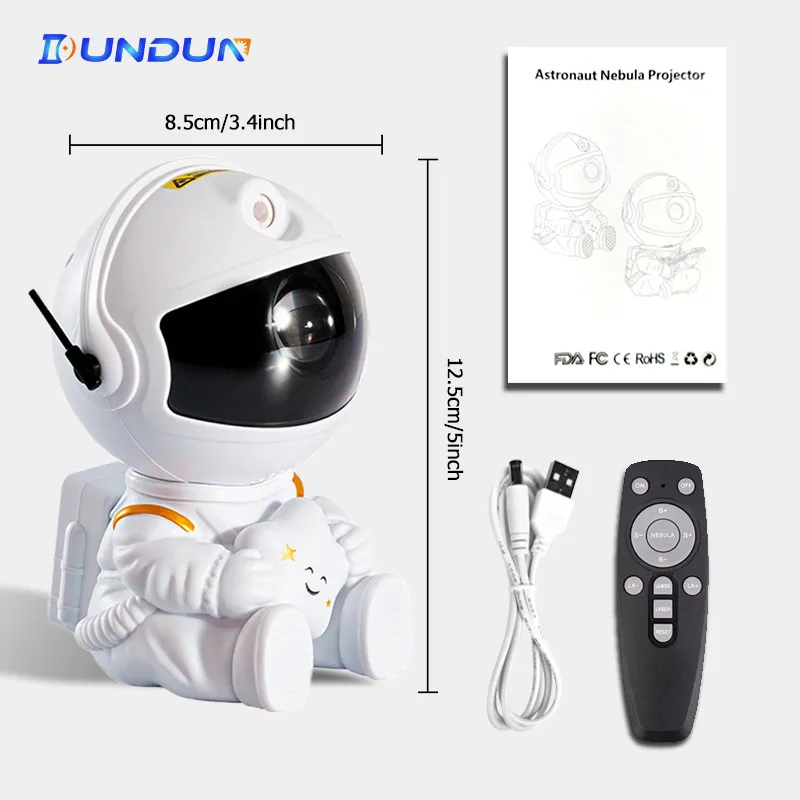 Galaxy Star Projector LED Night Light Starry Sky Astronaut Porjectors Lamp For Decoration Bedroom Home Decorative Children Gifts - Image 10