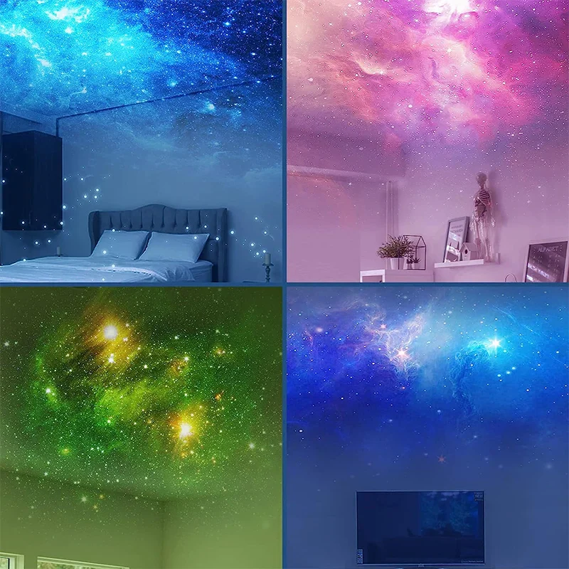 Galaxy Star Projector LED Night Light Starry Sky Astronaut Porjectors Lamp For Decoration Bedroom Home Decorative Children Gifts - Image 4