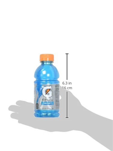 Gatorade Thirst Quencher, Fruit Punch and Cool Blue Variety Pack, 12 Ounce (Pack of 24) - Image 2