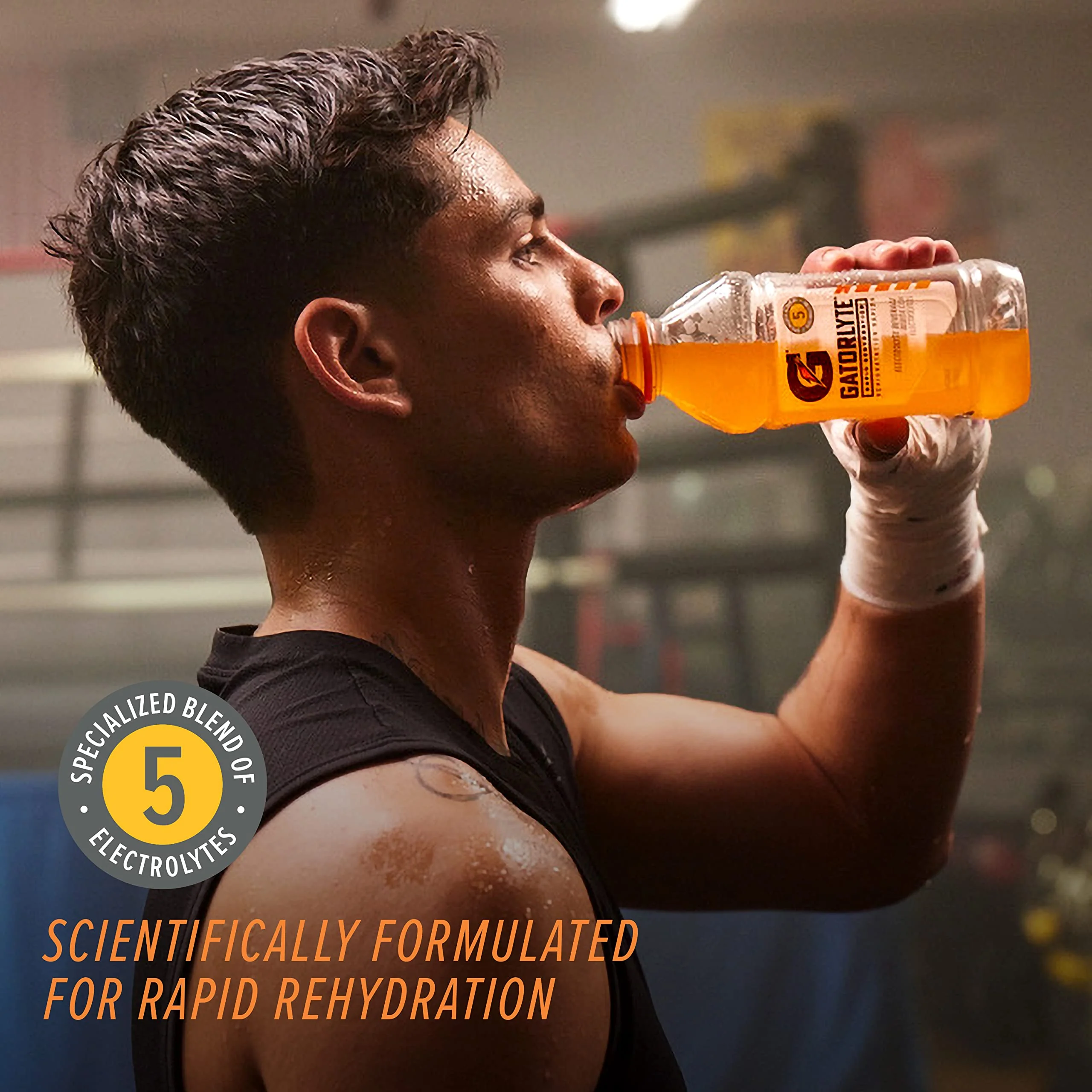 Gatorlyte Rapid Rehydration Electrolyte Beverage, 3 Flavor Variety Pack, 20 Fl Oz (Pack of 12) - Image 5