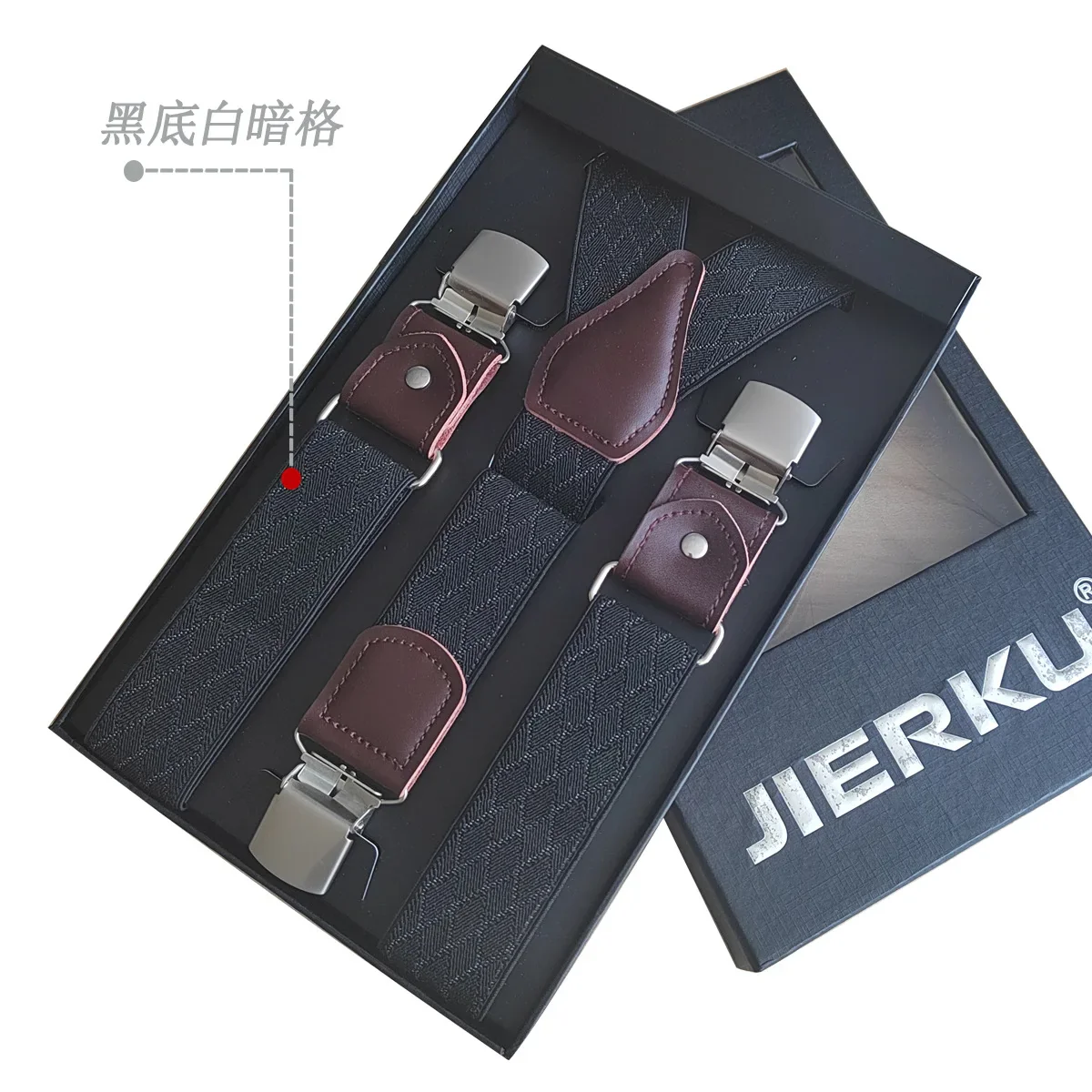 Genuine Leather Suspenders Men 3/6 Clips Male Suspensorios Adjustable Belt Strap Bretelles Vintage Men Clothing Accessories - Image 12