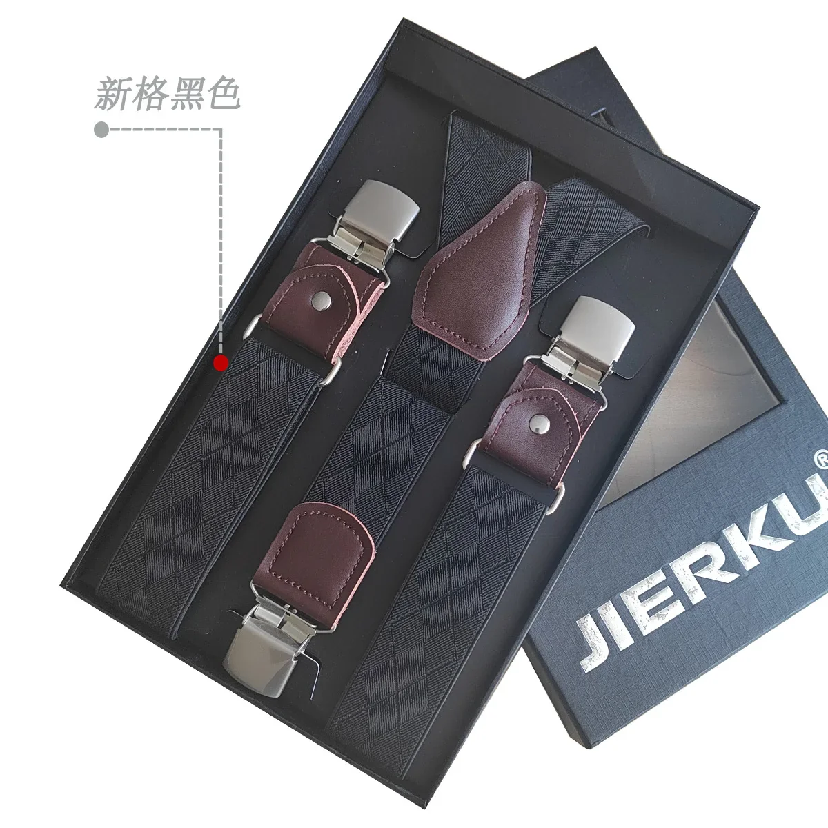 Genuine Leather Suspenders Men 3/6 Clips Male Suspensorios Adjustable Belt Strap Bretelles Vintage Men Clothing Accessories - Image 13