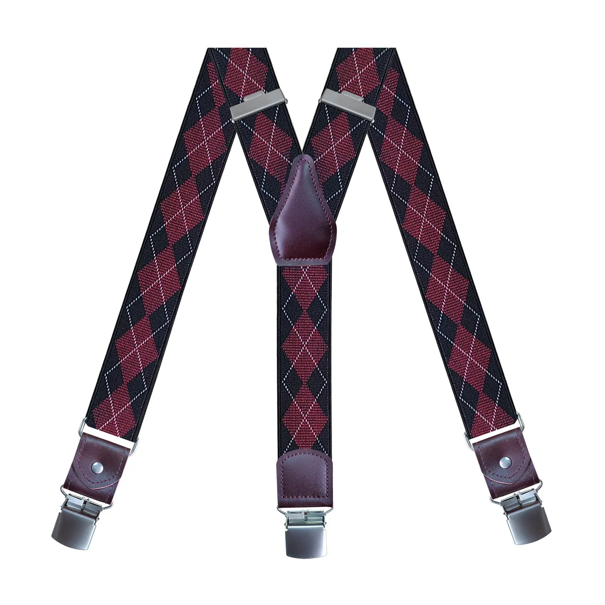 Genuine Leather Suspenders Men 3/6 Clips Male Suspensorios Adjustable Belt Strap Bretelles Vintage Men Clothing Accessories - Image 35