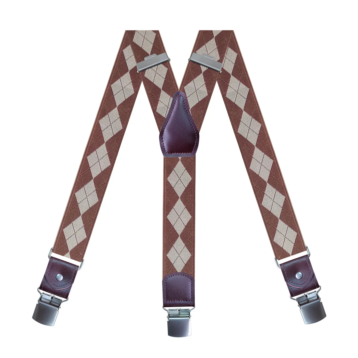 Genuine Leather Suspenders Men 3/6 Clips Male Suspensorios Adjustable Belt Strap Bretelles Vintage Men Clothing Accessories - Image 39