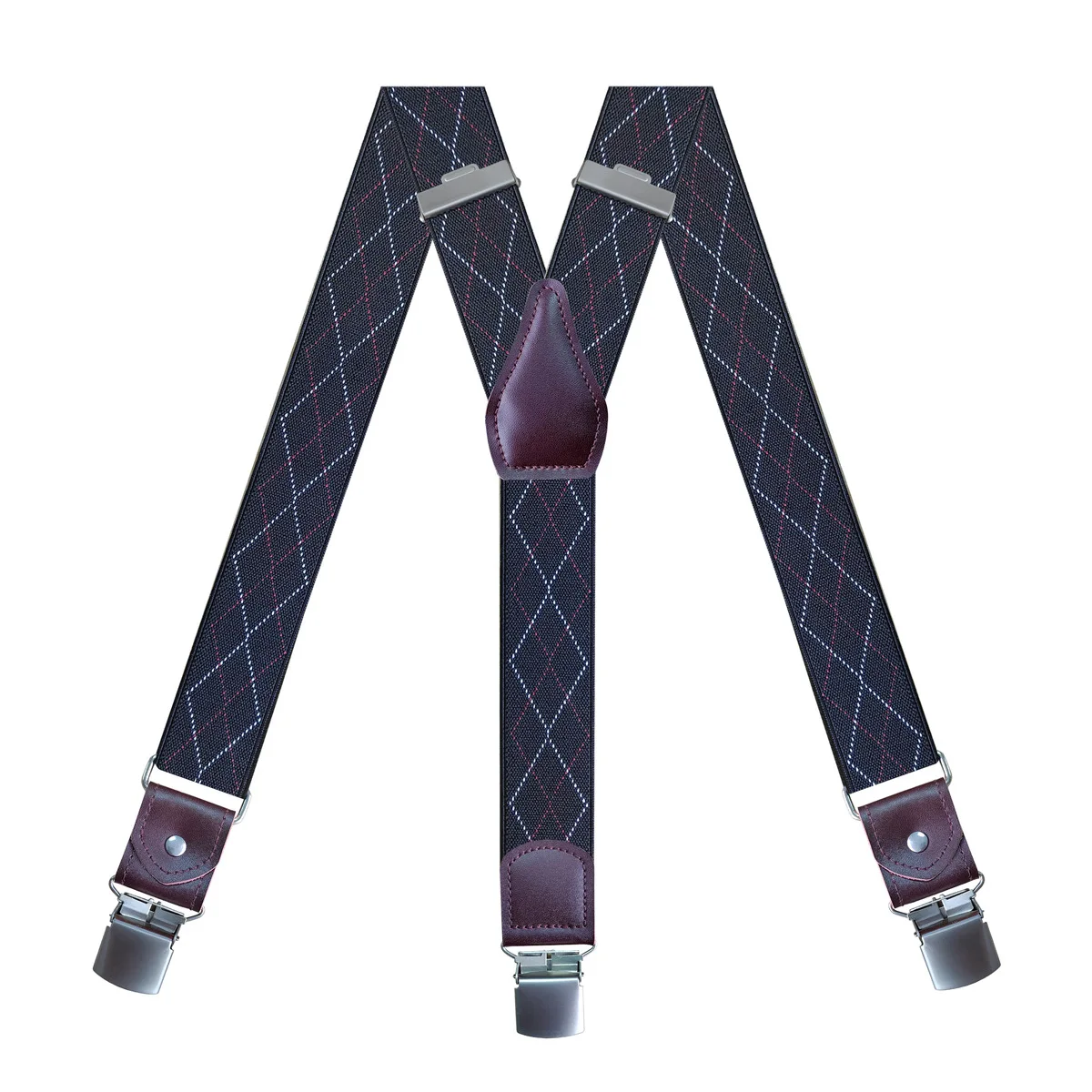 Genuine Leather Suspenders Men 3/6 Clips Male Suspensorios Adjustable Belt Strap Bretelles Vintage Men Clothing Accessories - Image 40